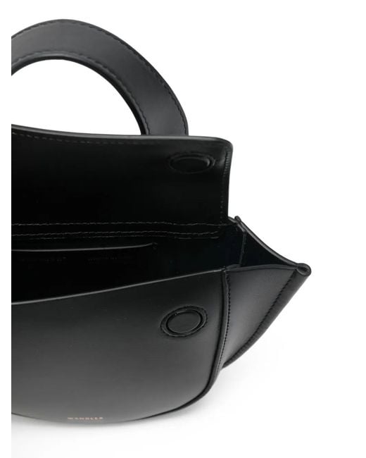 Wandler Black Hortensia Piccola Tote Bag