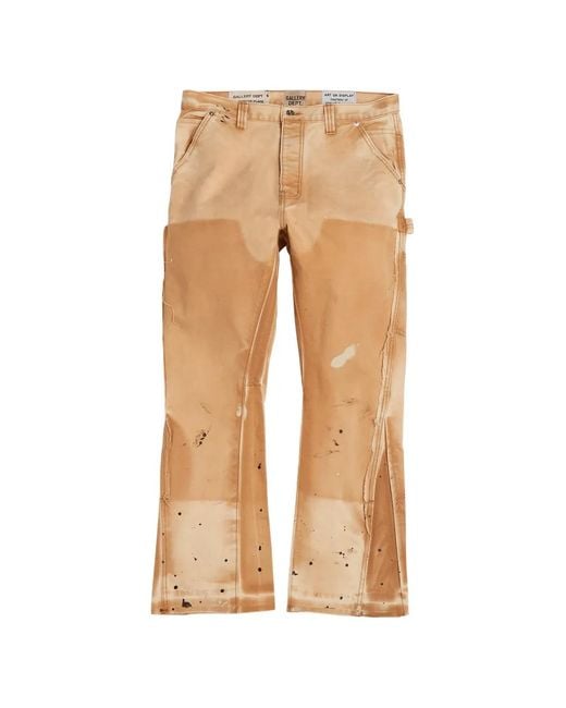 GALLERY DEPT. Natural Carpenter Cotton Jeans for men