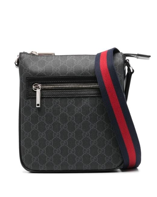 Gucci Gg Supreme Canvas Messengertas in het Black voor heren