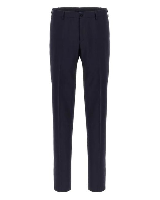 Pal Zileri Reißverschluss-Hose mit Falten in Blue für Herren
