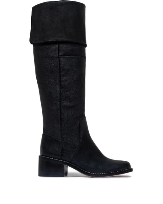 Bernardo Black 1946 Brix Over-The-Knee Boots