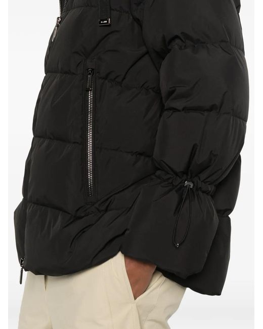 Moorer Black Gadia Puffer Jacket