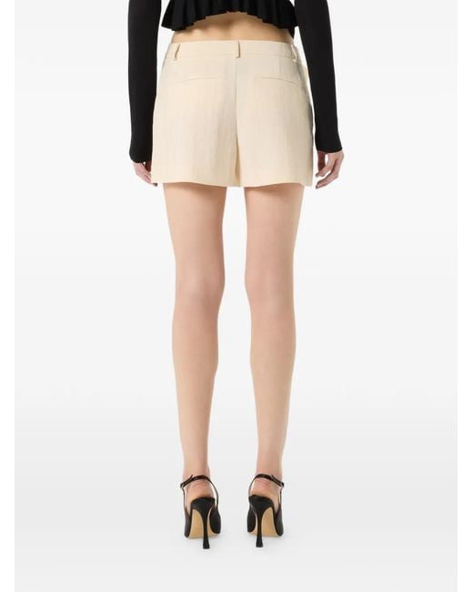 Blumarine Natural Butterfly Shorts