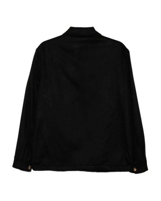 KIRED Black Cashmere Jacket for men