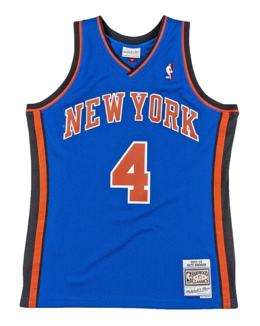 X Nba Débardeur New York Knicks 05-06 Nate Robinson Swingman Mitchell & Ness pour homme en coloris Blue