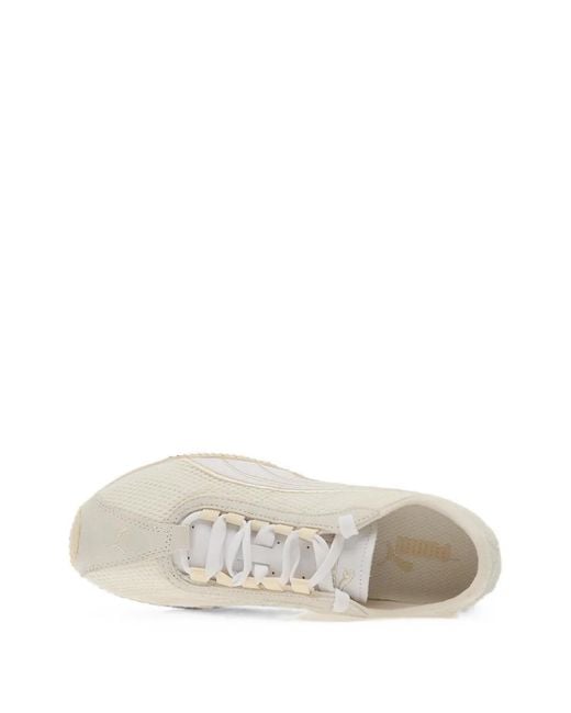 PUMA White H-Street Mesh Sneakers