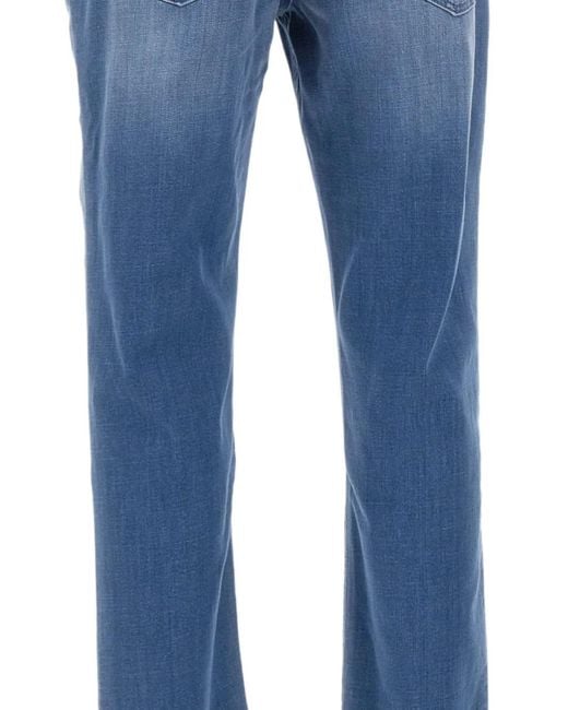 Re-hash Blue Rubens- Washed Jeans for men