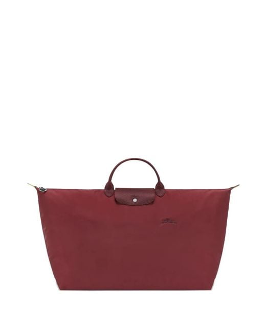 Longchamp Purple Le Pliage Tote Bag