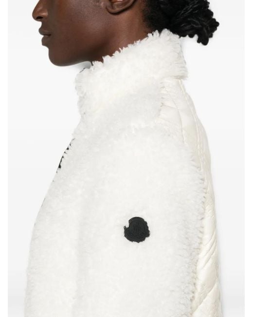 Moncler White Long-Sleeves Jacket