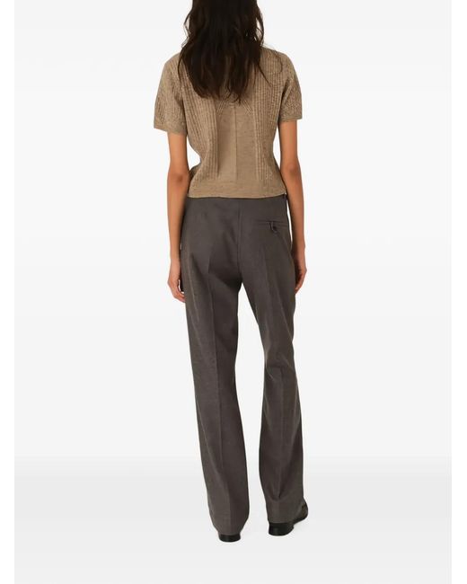 THE GARMENT Mitch Broek in het Gray