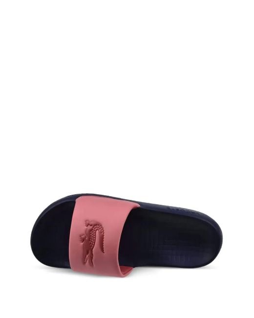 Lacoste Pink Serve 1.0 Slides for men