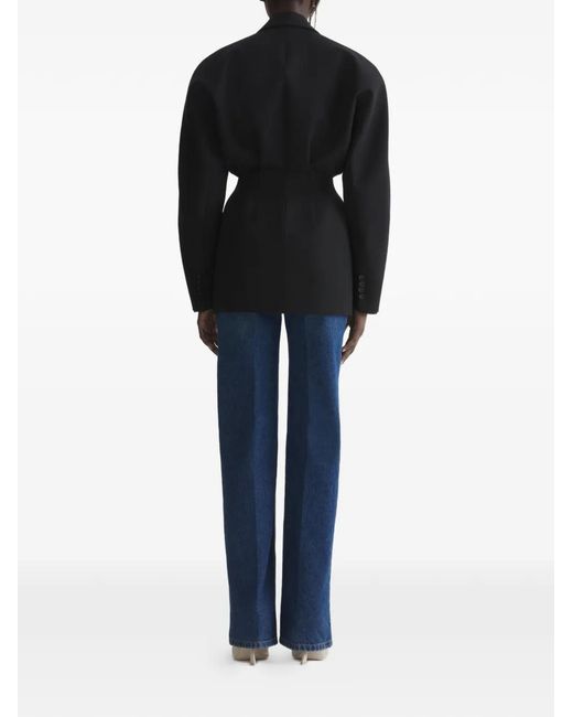 Mugler Black Cinched Jacket