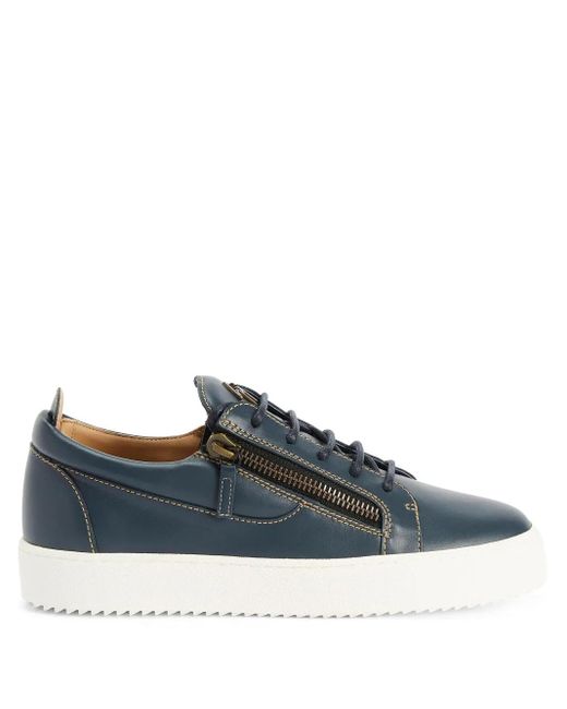 Giuseppe Zanotti Blue Frankie Sneakers for men