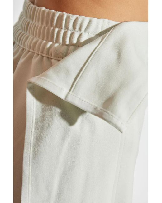 Y-3 White Track Skirt