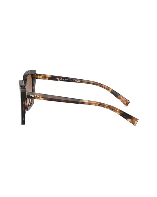 Prada Brown Oversize Cat-Eye Sunglasses