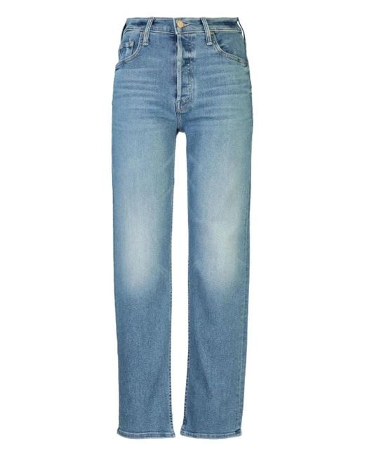 Mother Blue The Tomcat Flood Jeans