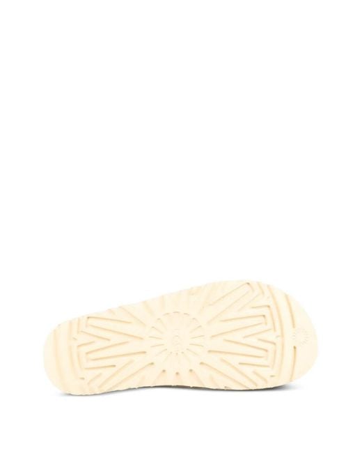 Ugg Natural Goldenstar Suede Ballet Flat