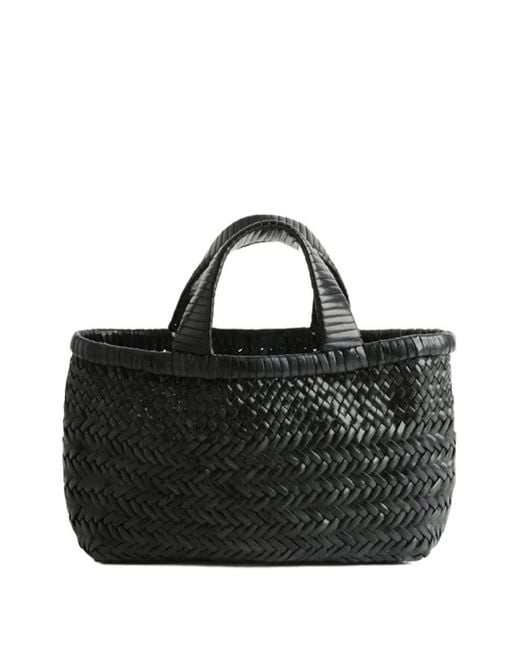 Manebí Black Sunset Woven Mini Tote Bag