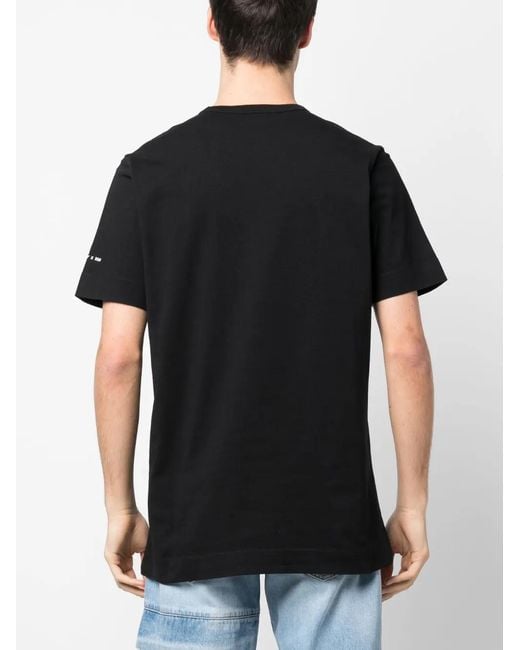 1017 ALYX 9SM Black Graphic-Print Cotton T-Shirt