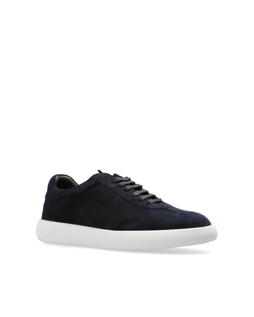 Brioni Black Olympia Suede Sneakers for men