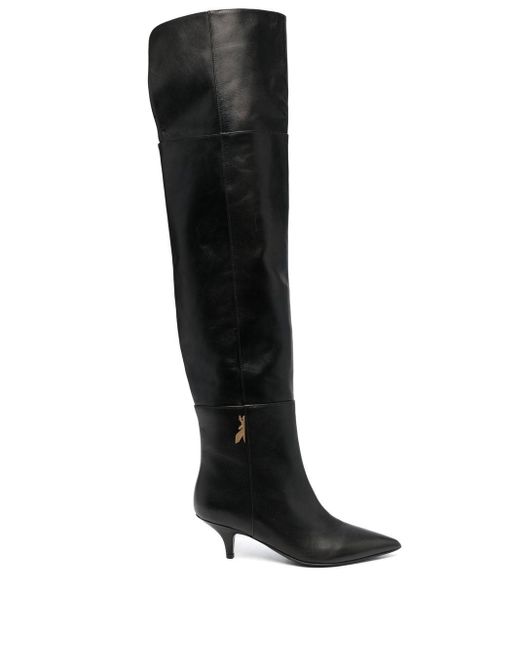 Stivali alla coscia 50mm di Patrizia Pepe in Nero | Lyst