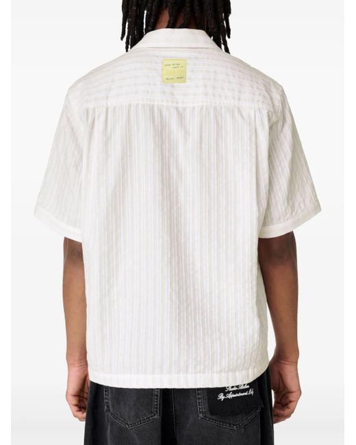 Camicia A Righe di Axel Arigato in White da Uomo