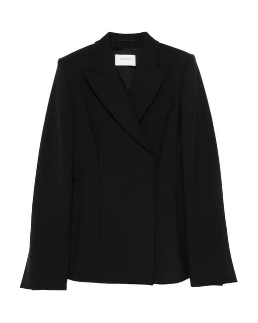 Sportmax Black Wool Blend Jacket