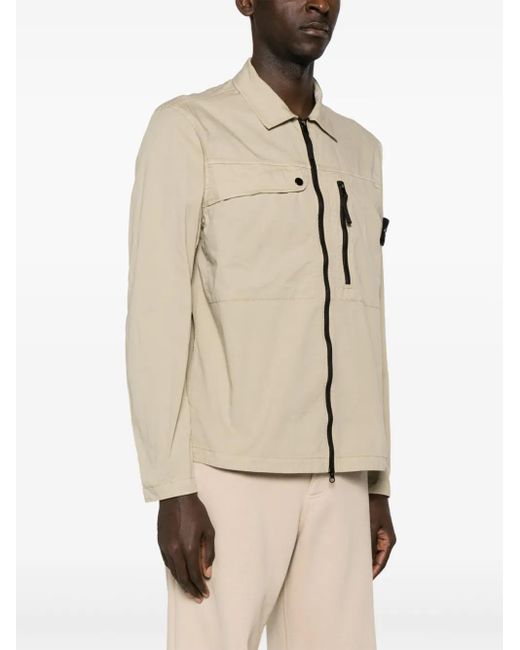 Stone Island Natural 10210 Supima® Cotton Twill Stretch-tc for men