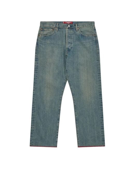 Junya Watanabe Blue Five-Pocket Jeans for men