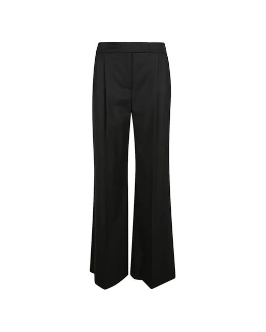 Via Masini 80 Black Blend Trousers