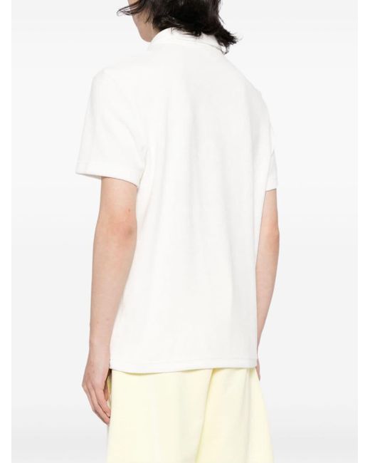 Lacoste Poloshirt mit Logo-Applikation in White für Herren