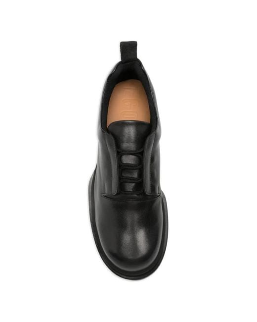 Egonlab Black Pulsar Metal-Detail Derby Shoes for men