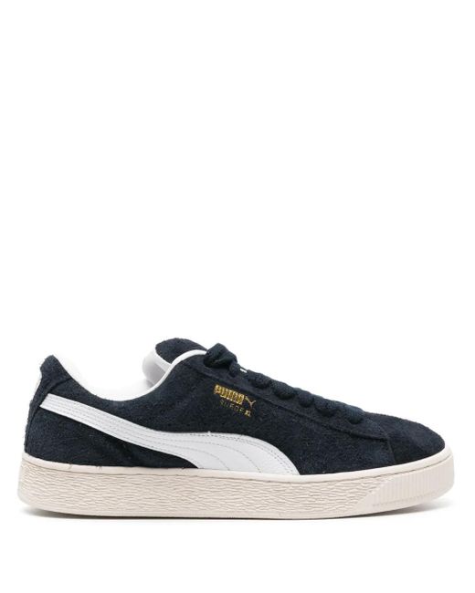 PUMA Blue Xl Hairy Suede Sneakers for men