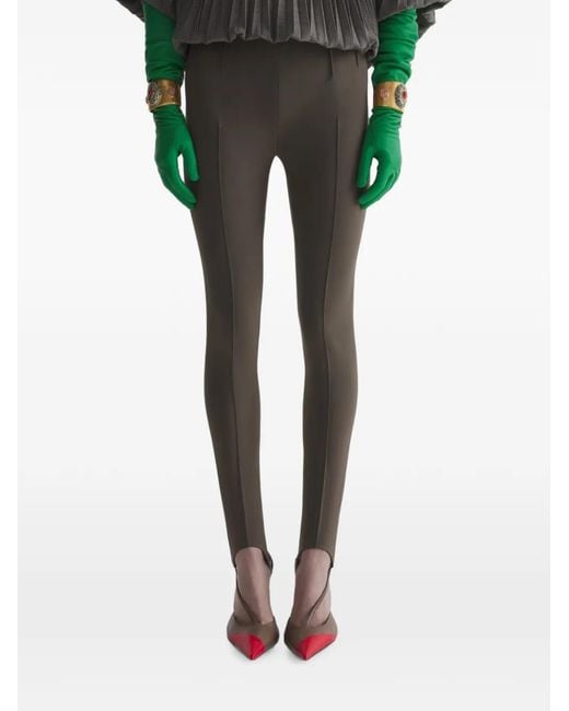 Mugler Green Tailored Legging