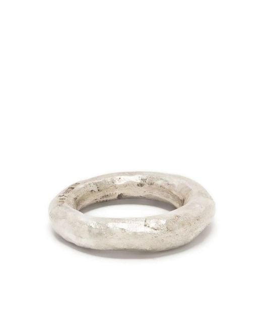 Parts Of 4 White Spacer Handcrafted Ring