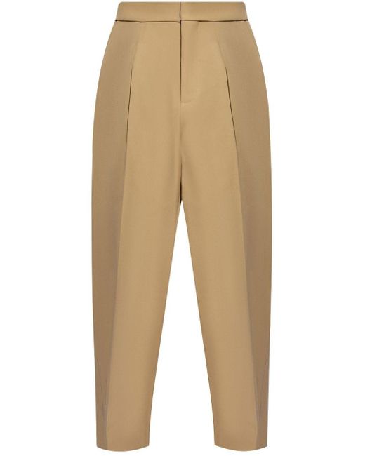 Fear Of God Natural Logo-patch Wool Trousers for men