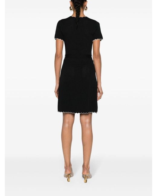 Emporio Armani Black Short Dress