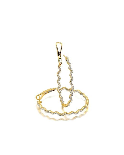Graziela Metallic 18K Rio Diamond Earrings