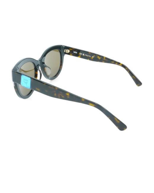 MCM Gray Monogram Cat-Eye Sunglasses for men