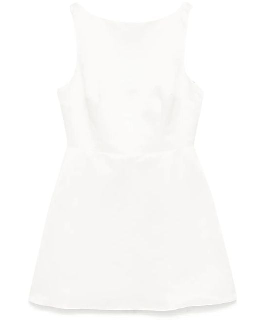 Reformation White Zenni Dress