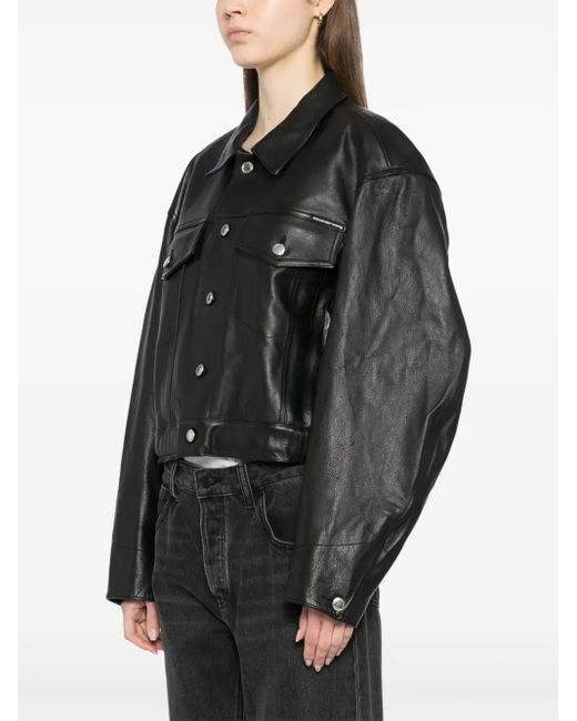 Alexander Wang Black Denim Jacket