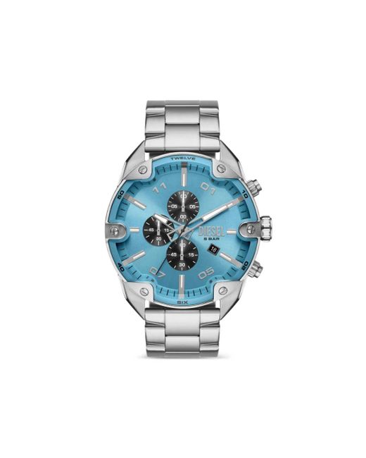 DIESEL Blue Dz4655 Spiked 49Mm Watch for men