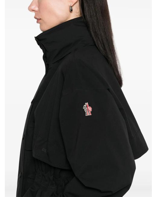 Moncler Black Seigne Shell Jacket