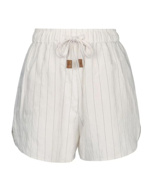 ショートパンツ JACOB COHEN Shorts Righe Jacob Cohen Striped Shorts in White | Lyst