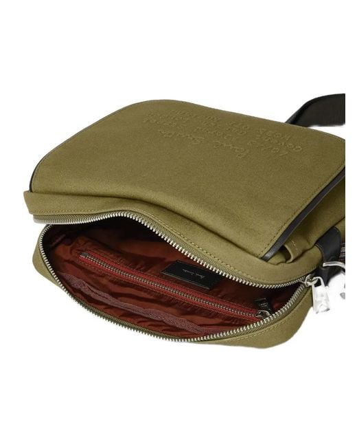Paul Smith Green Sacoche À Logo Embossé for men
