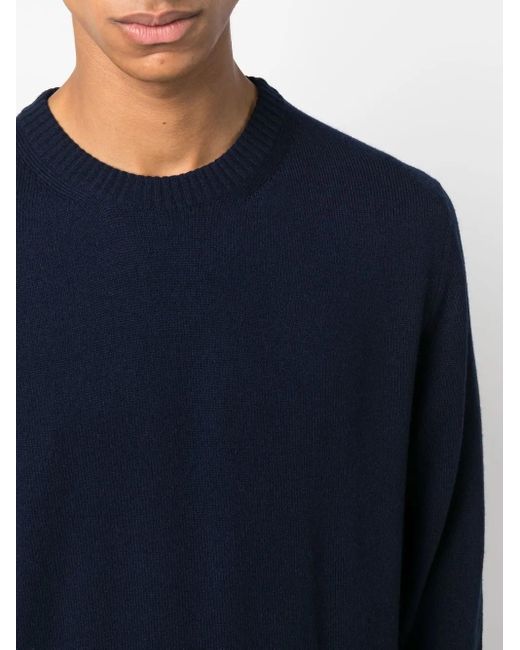 Barrie Blue B Label Cashmere Jumper for men