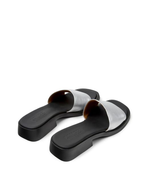 Camper White Dana Mules