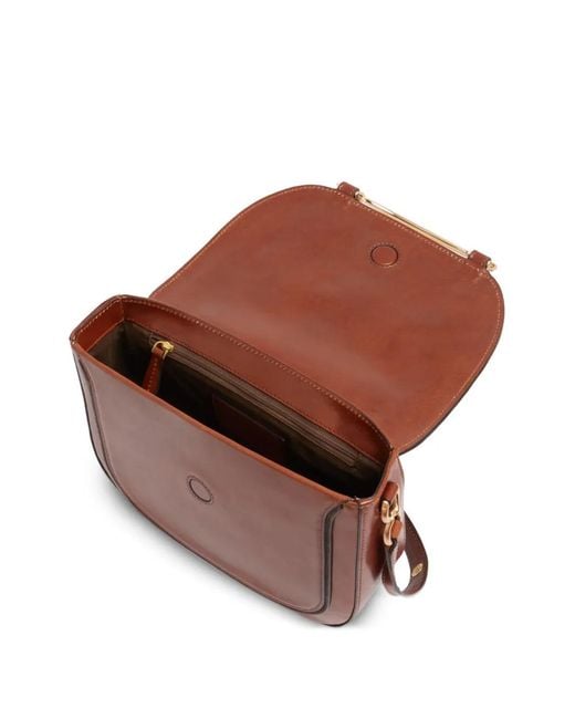 The Bridge Brown Leather Cross Body Bag