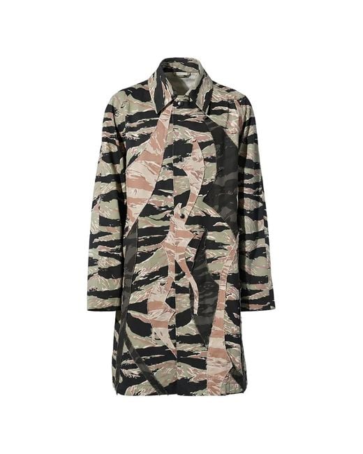 Yuki Hashimoto White Patchwork Coat for men