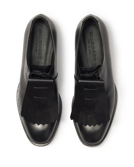 Scarosso Black Ester Oxford Shoes